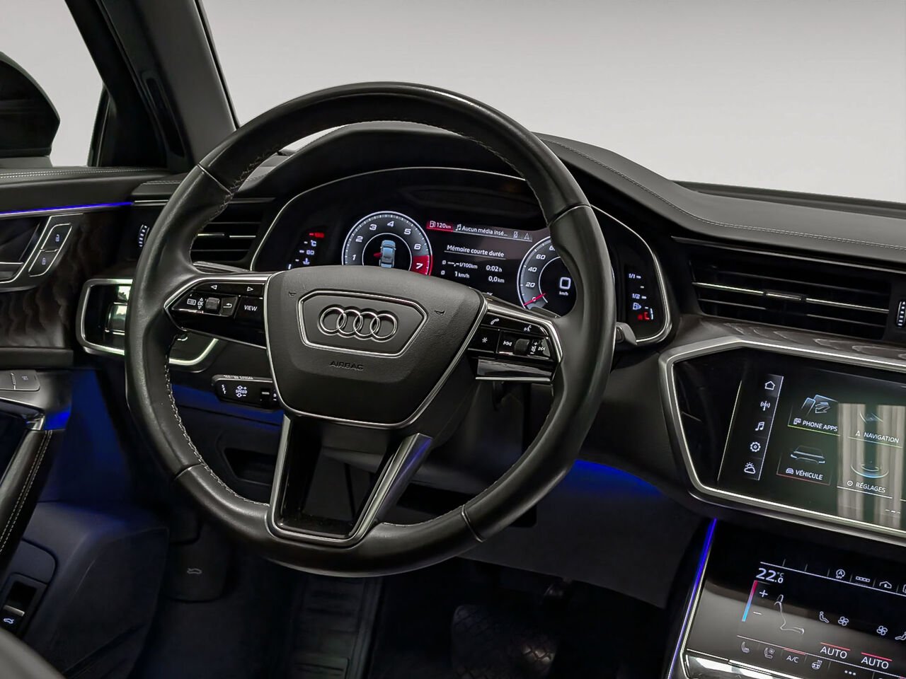 2021 Audi A6 Tecknik Exhaust AWE!! Unique à Voir!!! Black Sherbrooke - photo #17