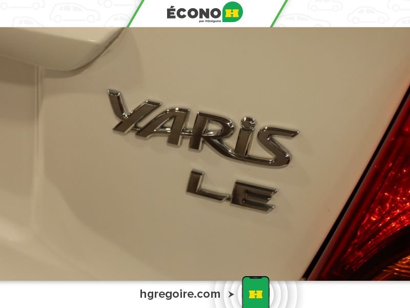 2015 Toyota Yaris White Blainville - photo #10