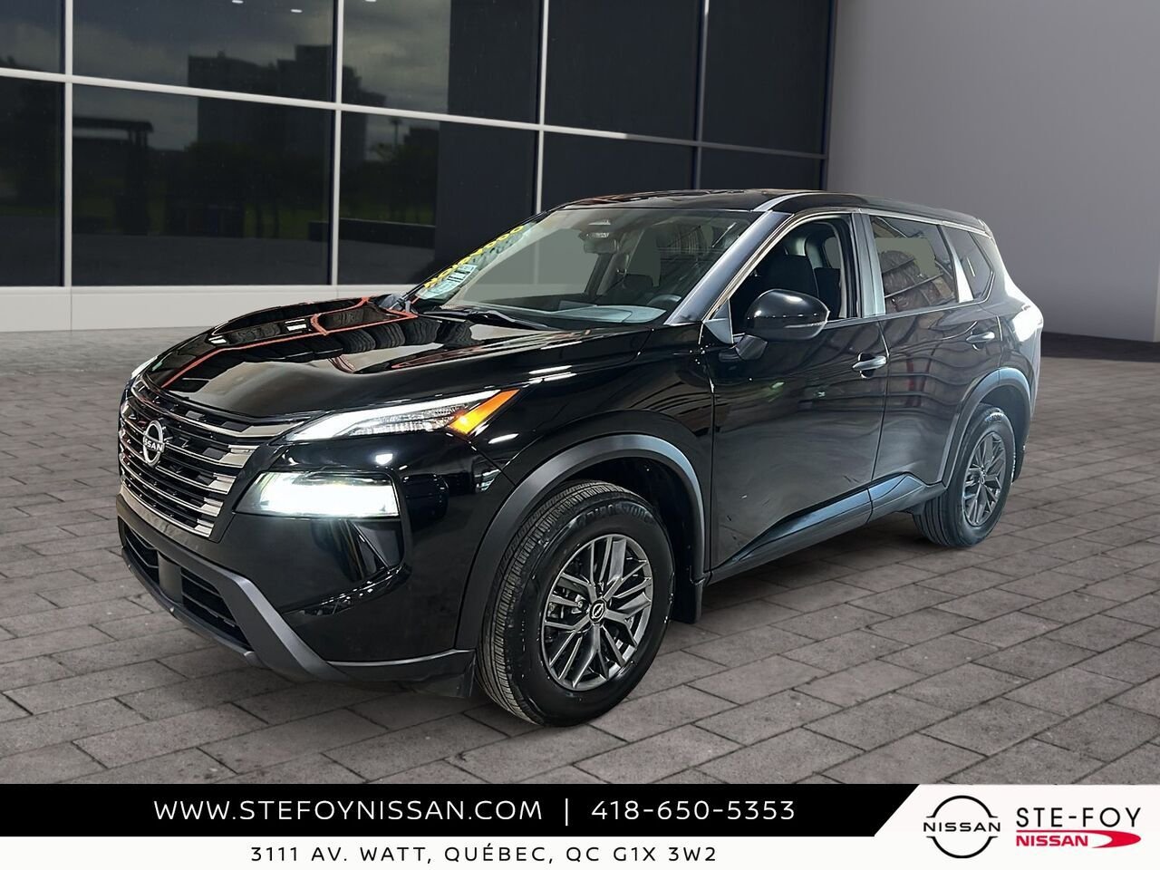 2024 Nissan ROGUE S TRACTION INTEGRALE Black Ste-Foy - photo #0