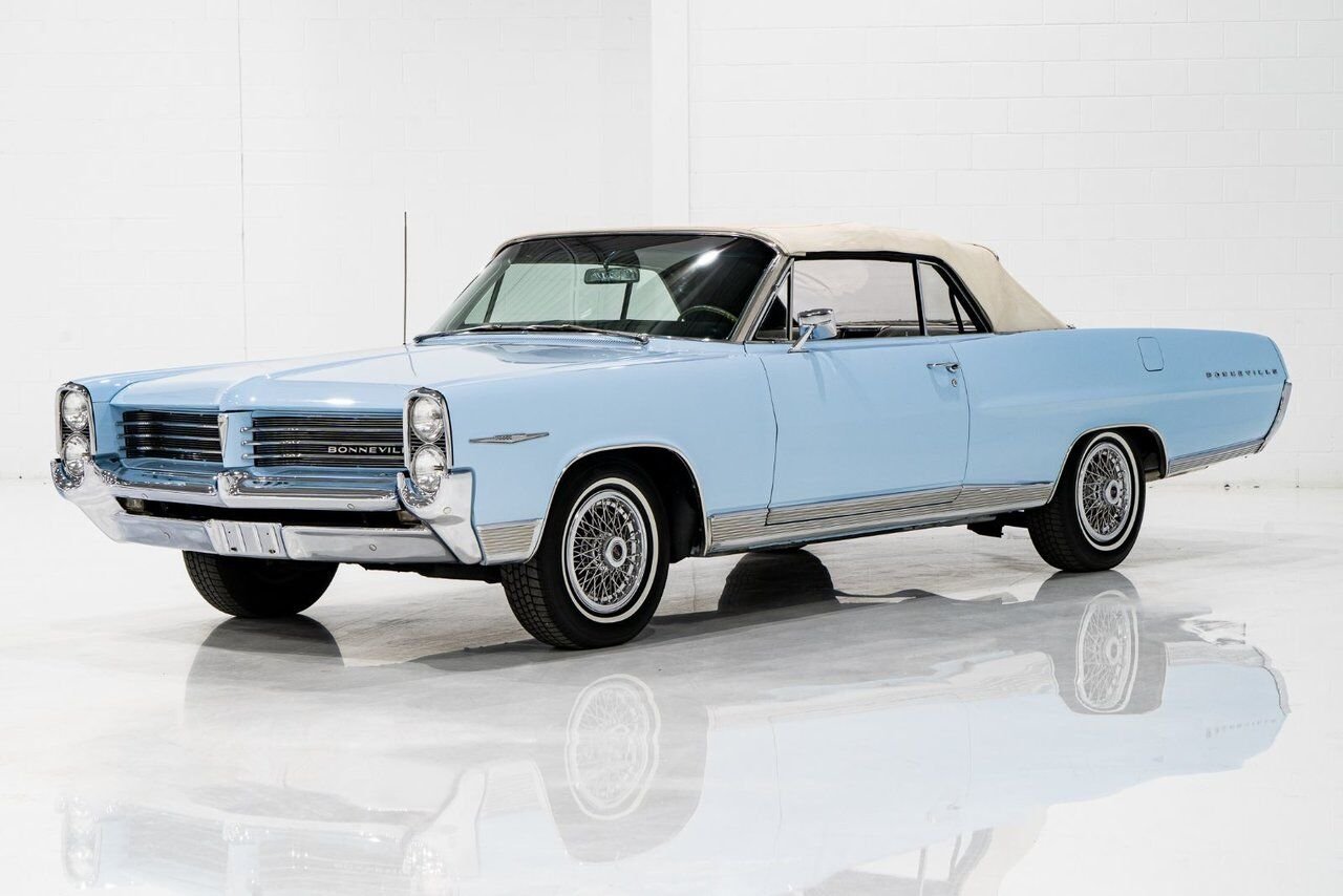 Pontiac Bonneville **PRICE IN USD** 1964 Bleu Montréal - photo #53