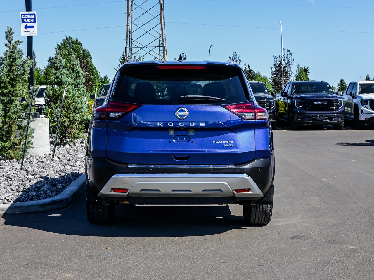 2023 Nissan Rogue AWD Platinum Blue Sherwood Park - photo #11