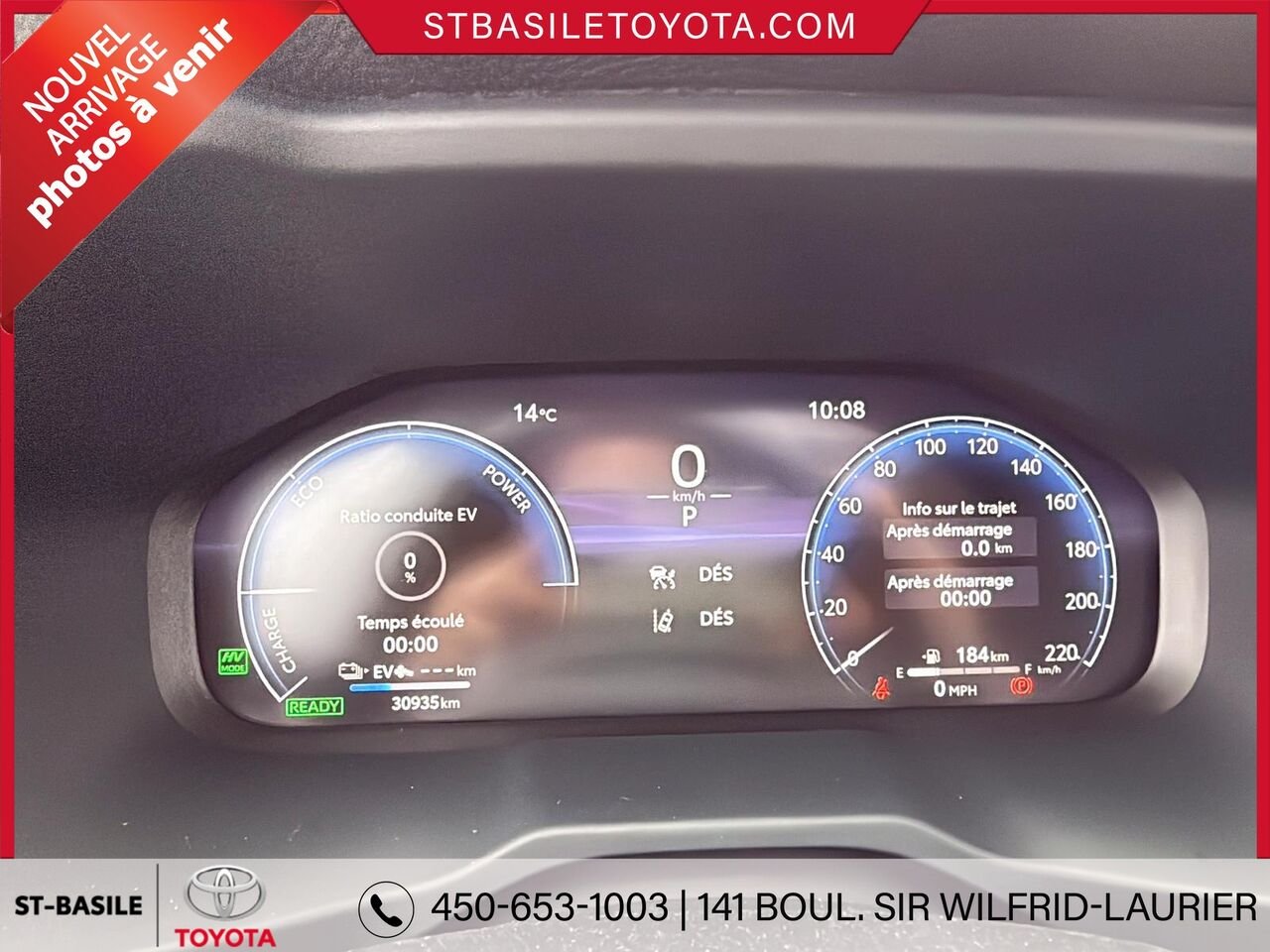 TOYOTA RAV4 PRIME 2024 Gris Saint-Basile-le-Grand - photo #6