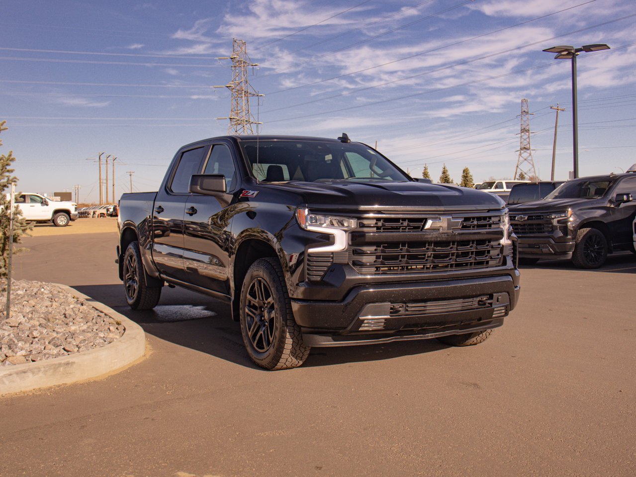 2025 Chevrolet Silverado 1500 4WD Crew Cab 147 RST Black Sherwood Park - photo #12