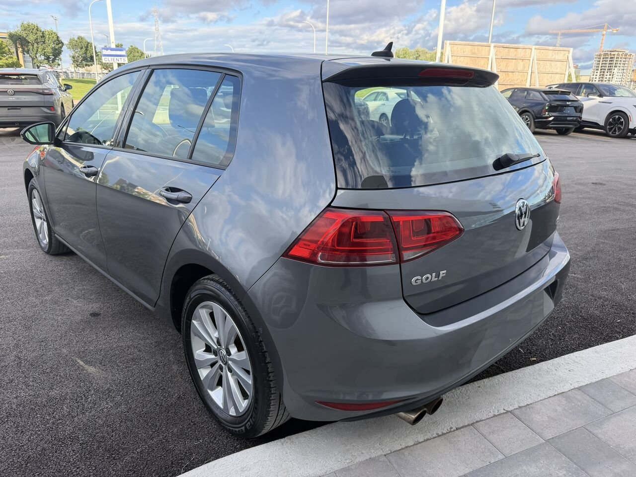 Volkswagen Golf 1.8 TSI Comfortline 2015 Gris Laval - photo #9