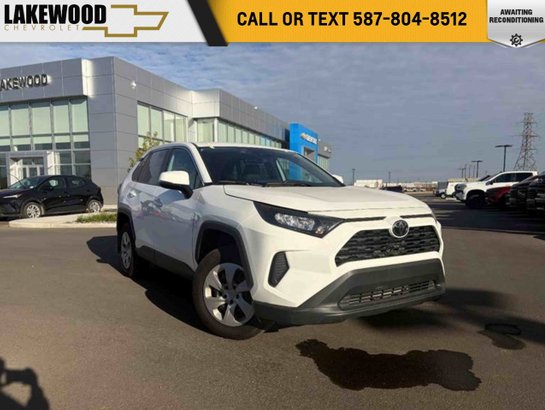 2025 Toyota RAV4 LE AWD 2.5L | Heated Leather Bucket Seats White
