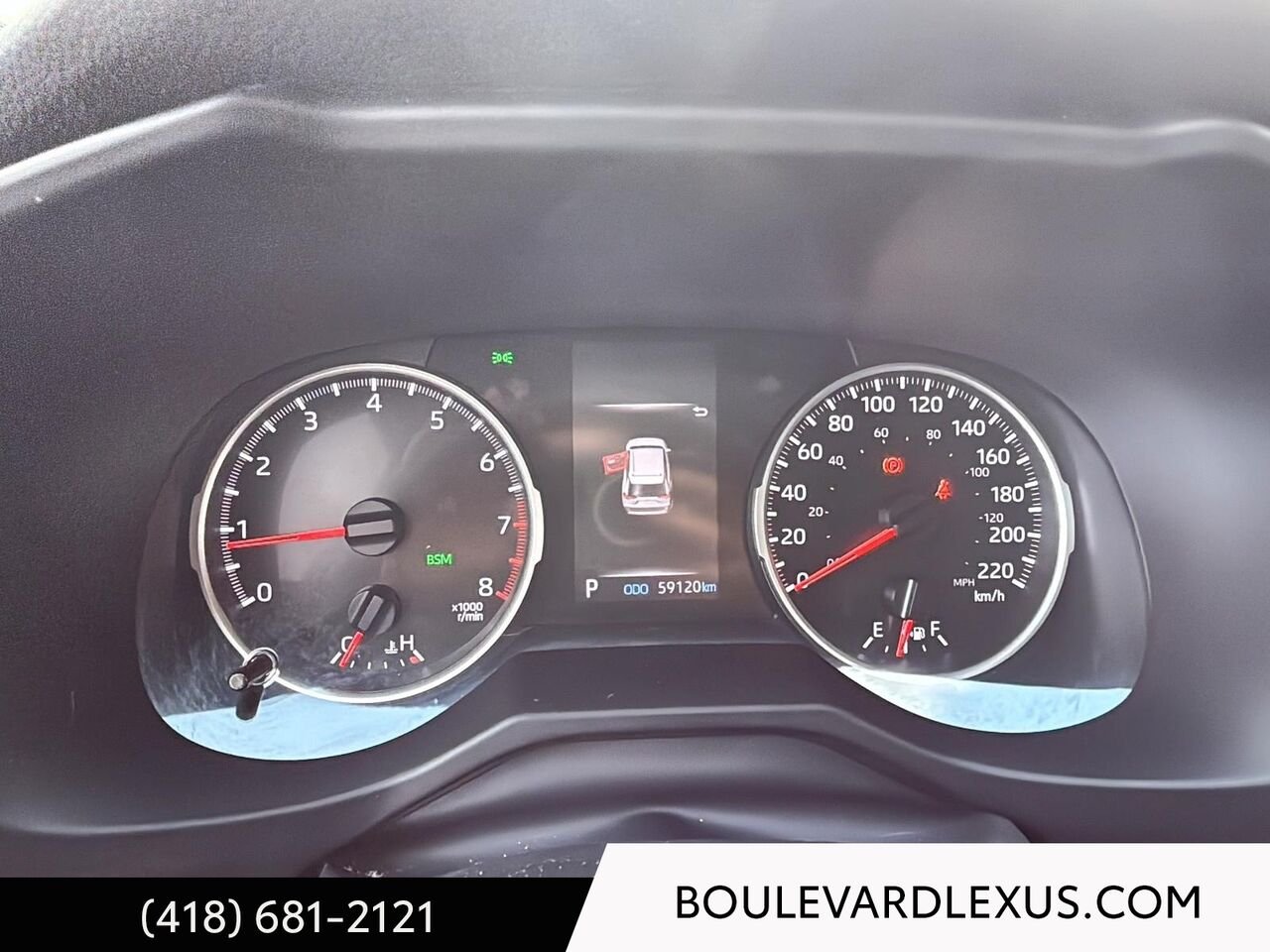 Toyota RAV4 19912A | XLE TI 2022 Bleu Québec - photo #13