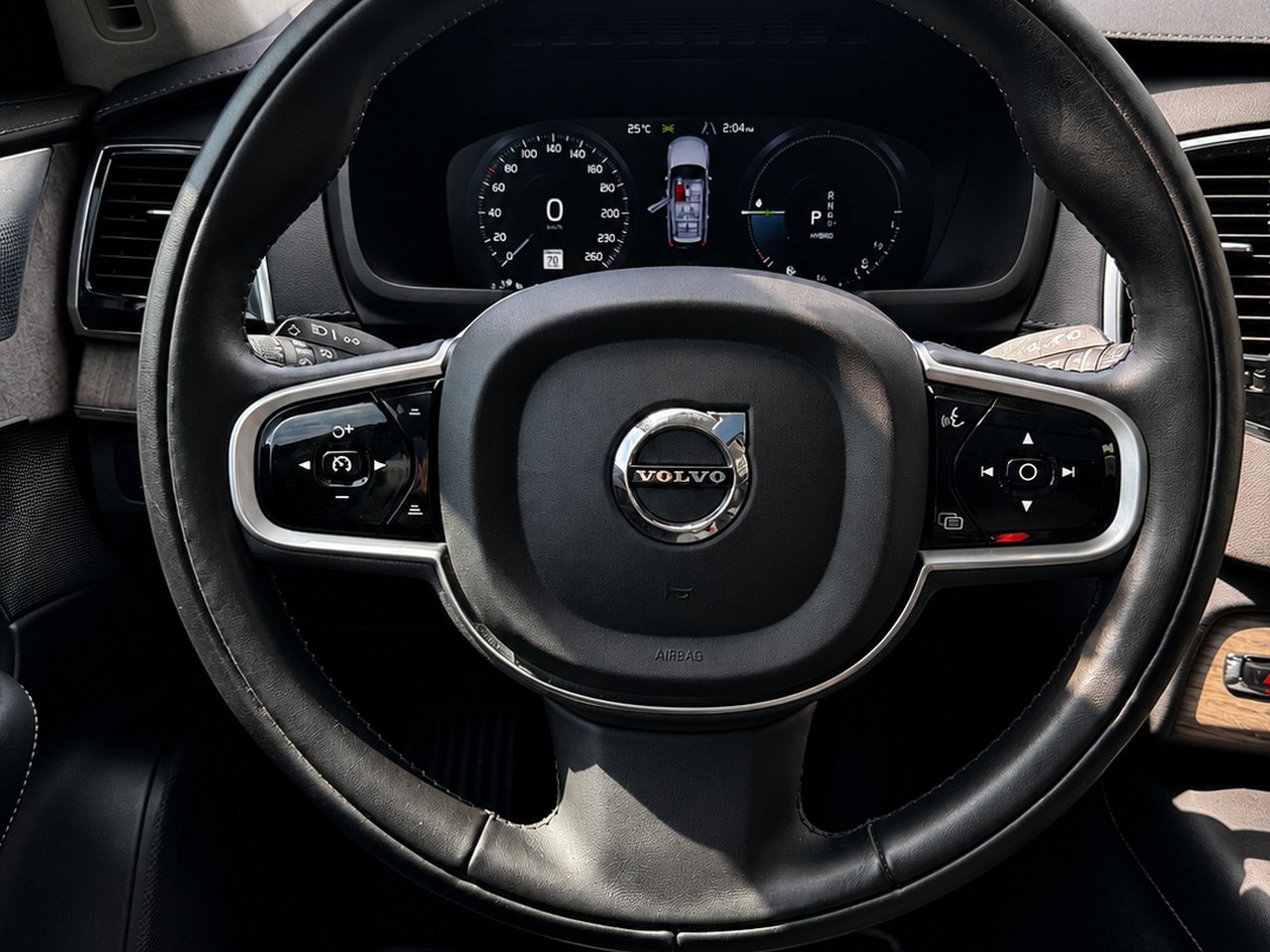 Volvo XC90 Recharge 2022 Blanc Granby - photo #15