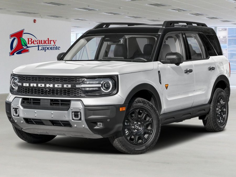 2026 Ford Bronco Sport 2026 Space White Metallic