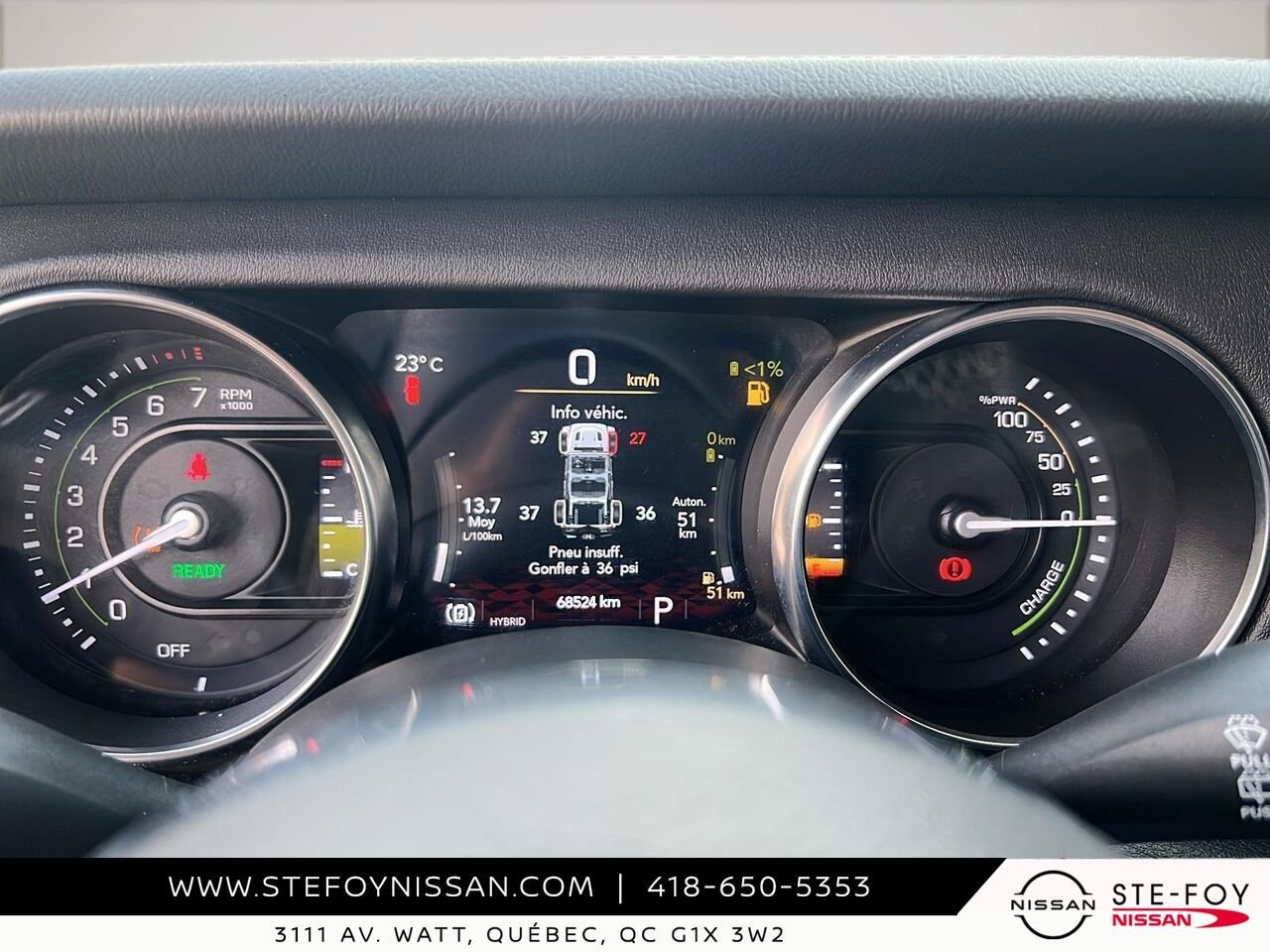 2022 Jeep Wrangler 4xe SAHARA UNLIMITED Grey Ste-Foy - photo #12
