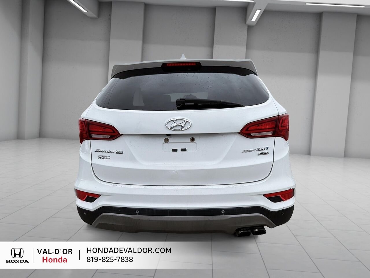 2017 Hyundai Santa Fe Sport AWD 2.0T SE 4 portes AWD CUIR White Val-d'Or - photo #2