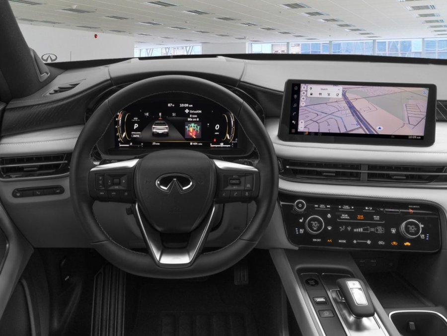 2027 INFINITI QX60 2027 Harbor Gray/Black Obsidian