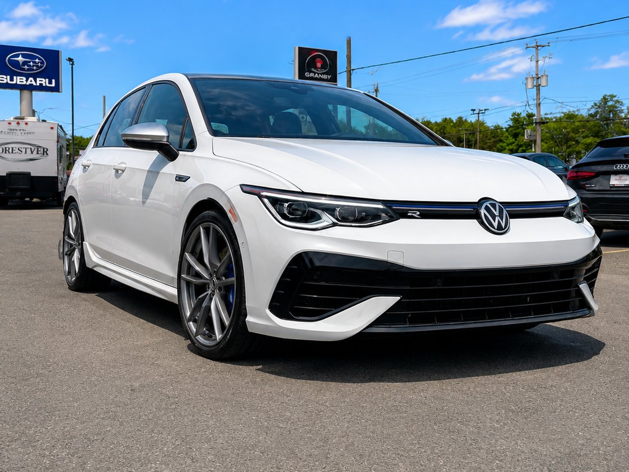 2024 Volkswagen Golf R White Granby - photo #9