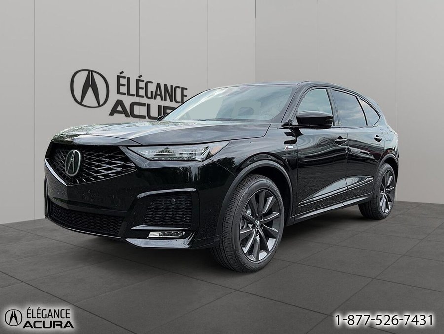 2026 ACURA MDX A-SPEC Majestic Black Pearl