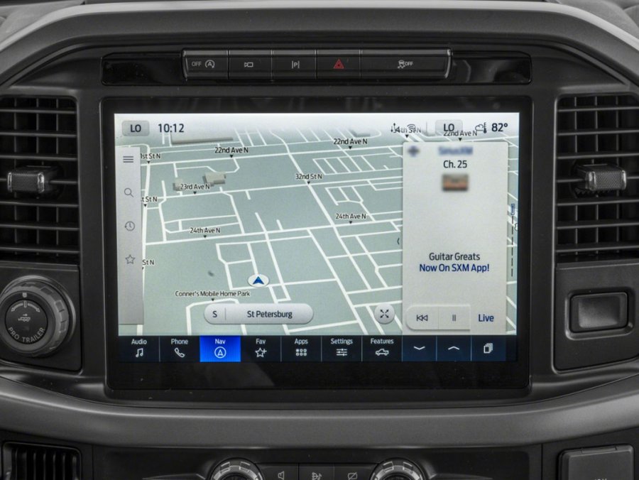 Ford F-150 XLT cabine SuperCrew 4RM caisse de 6,5 pi 2024 Noir