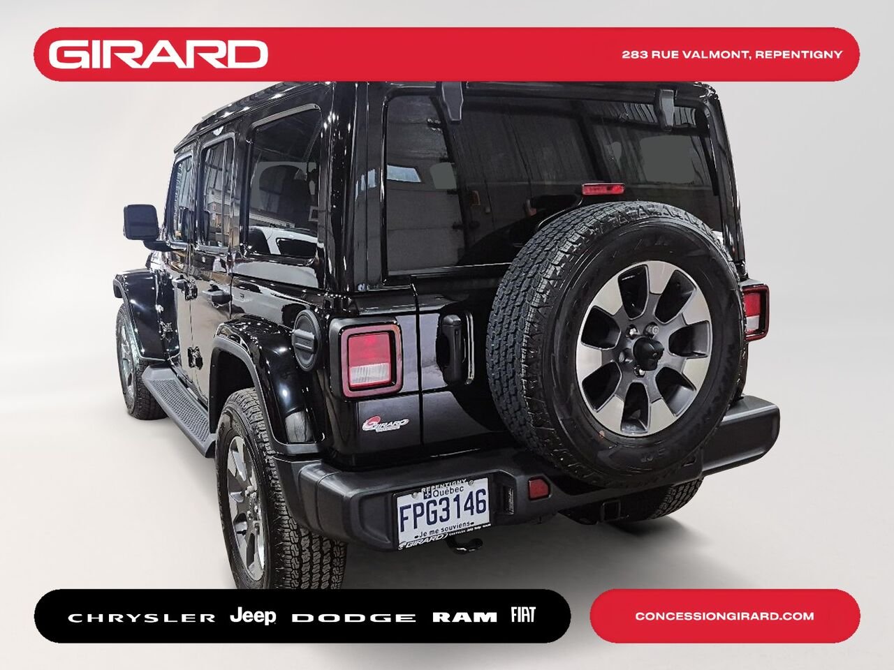2023 JEEP WRANGLER Black Repentigny - photo #7