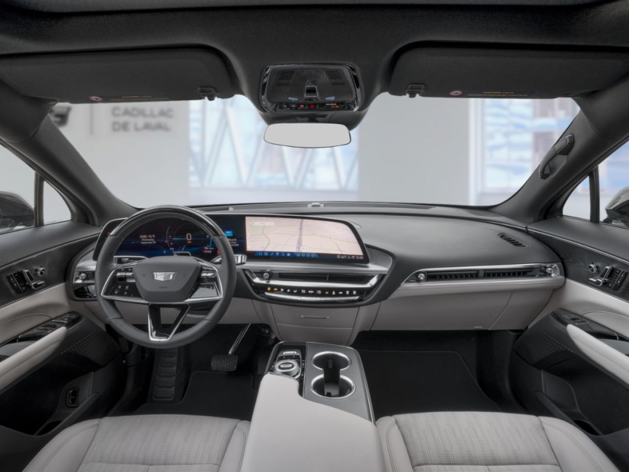 2027 CADILLAC LYRIQ LYRIQ ELECTRIC SPORT AWD (1SF) Stellar Black Metallic Laval - photo #7
