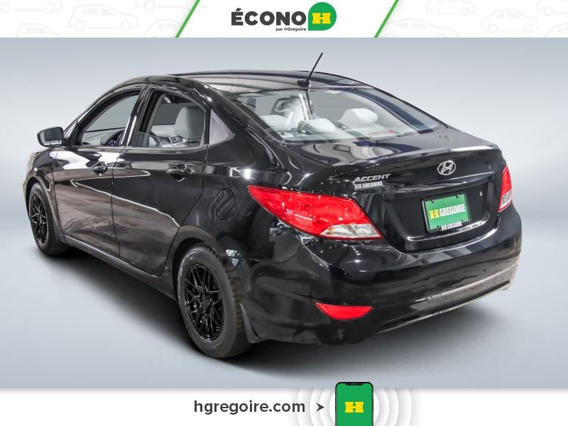 2017 Hyundai Accent Black Saint-Eustache - photo #4