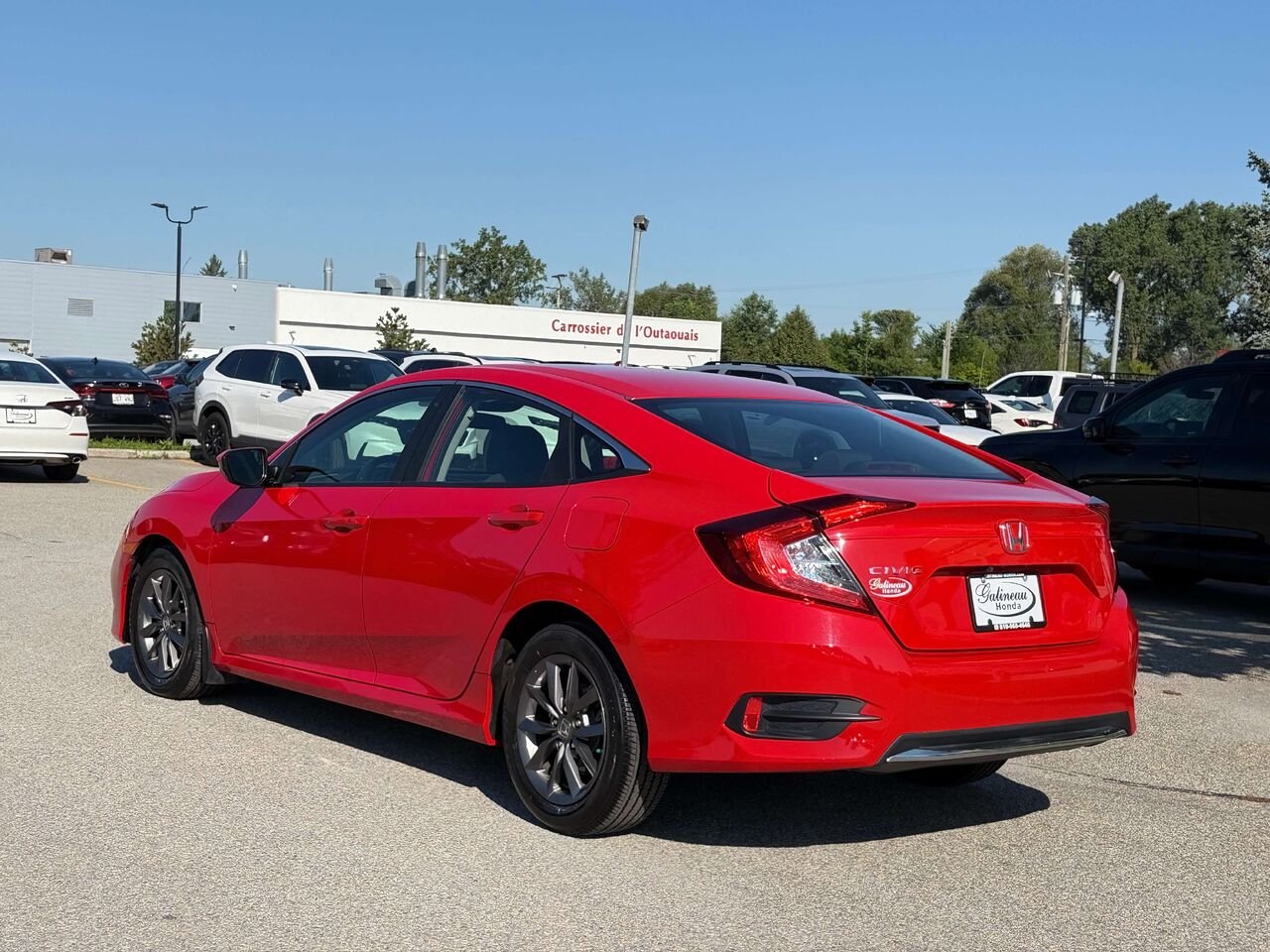 Honda Civic EX 2021 Rouge Gatineau - photo #3
