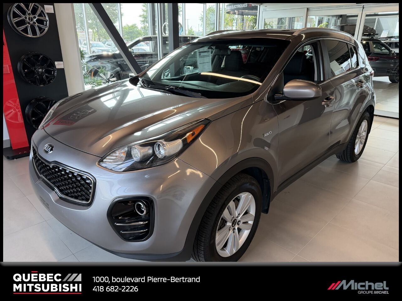 2018 Kia Sportage Silver Saint-Eustache - photo #0