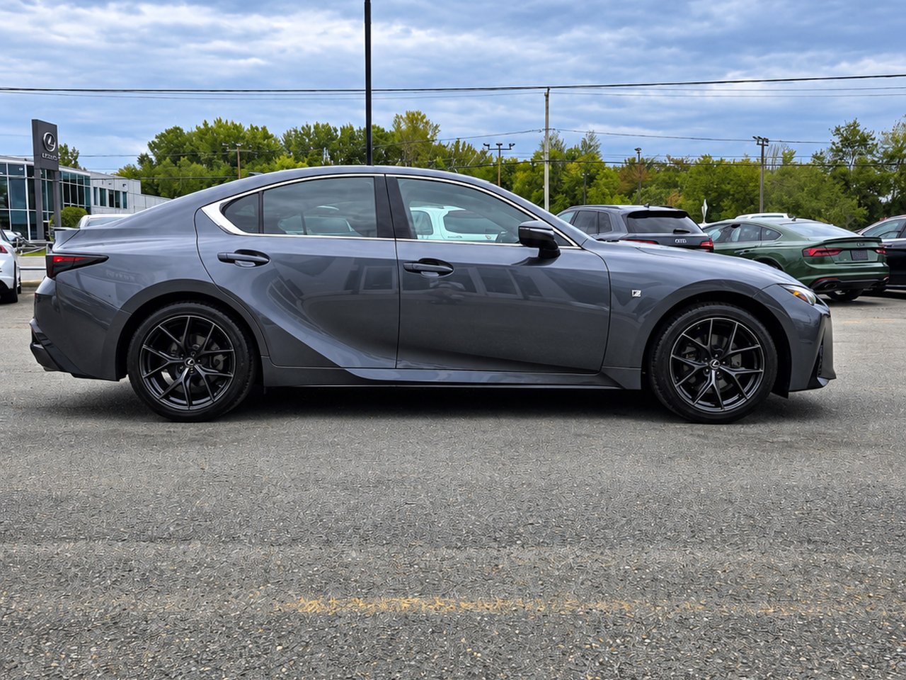 Lexus IS300 Fsport 2023 Gris Granby - photo #7