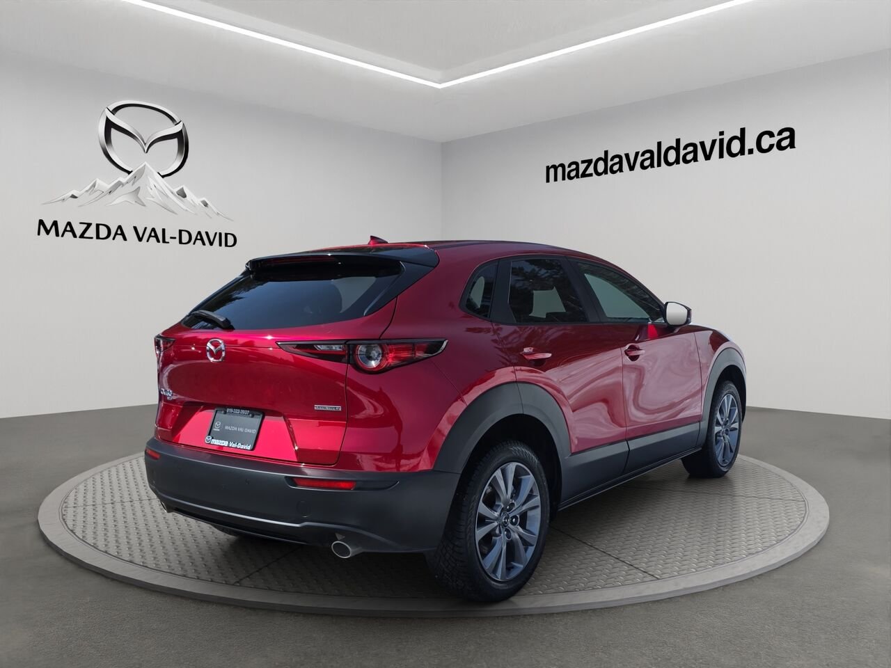 2026 Mazda CX-30 GT, awd, toit ouvrant, Écran 360 degré, Navigation, chargeur sans fil pour cellulaire Soul Red Crystal Metallic Val-David - photo #23