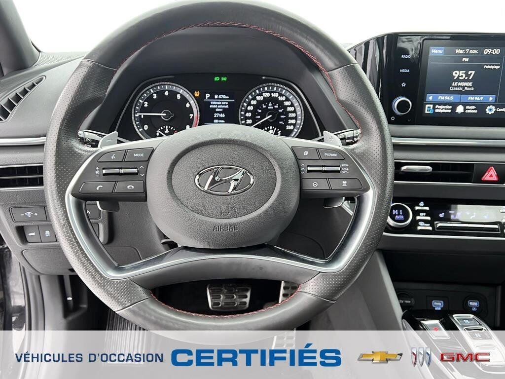 2021 Hyundai Sonata Sport Black Baie-Comeau - photo #9