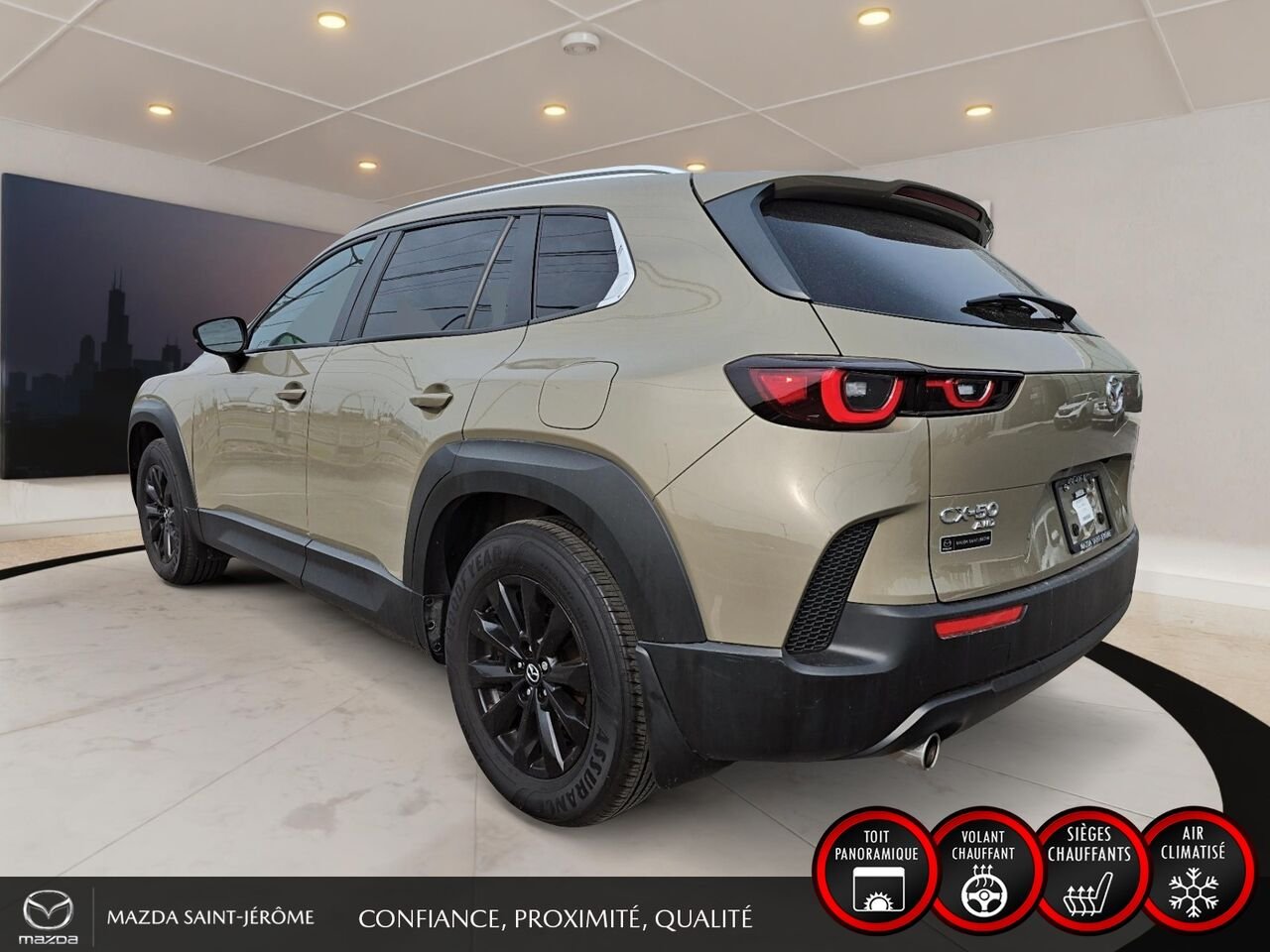 Mazda CX-50 GS-L | TOIT PANORAMIQUE | AWD | 2024 Beige Saint-Jérôme - photo #9