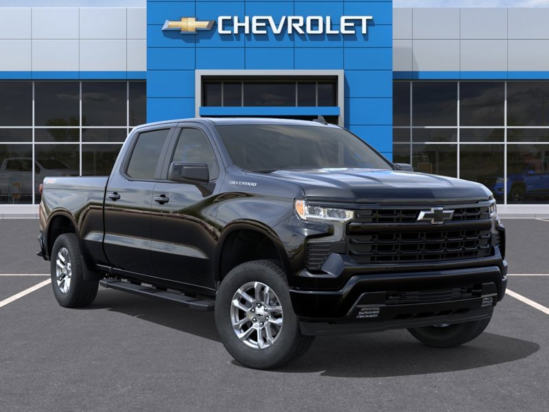 CHEVROLET Silverado 1500 RST cabine multiplace 4RM 157 po 2026 NOIR Gatineau - photo #6
