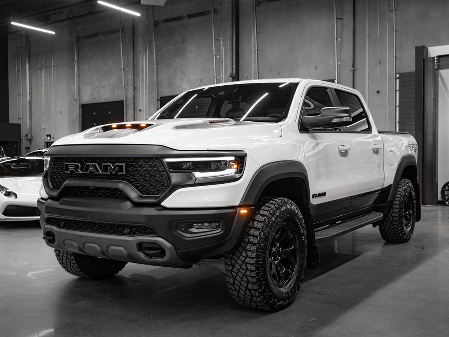 2021 Ram 1500 TRX 4WD | Level 2 | Tonneau Cover | Front PPF White