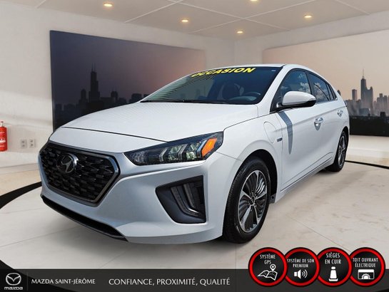 Hyundai Ioniq hybride rechargeable 2020 2020 Blanc