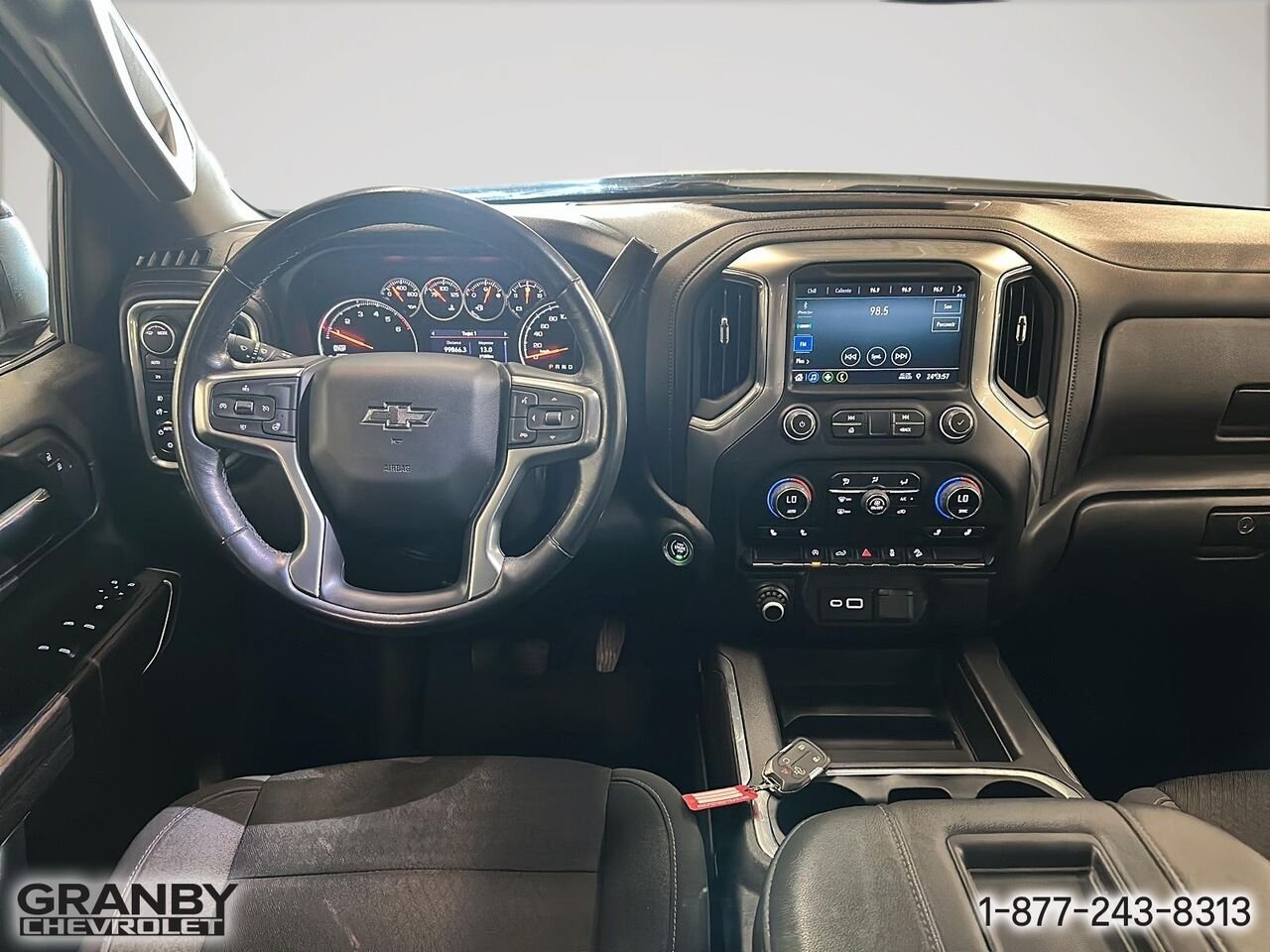 Chevrolet Silverado 1500 LTD LT Trail Boss CREWCAB DIESEL BOITE 6.6 | 25-1110A 2022 Blanc Granby - photo #12