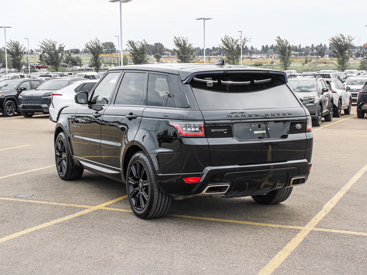 2021 Land Rover Range Rover Sport Td6 Diesel HSE Silver Black Sherwood Park - photo #5