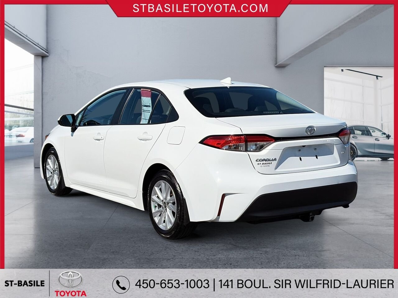 TOYOTA COROLLA 2023 Blanc Saint-Basile-le-Grand - photo #7