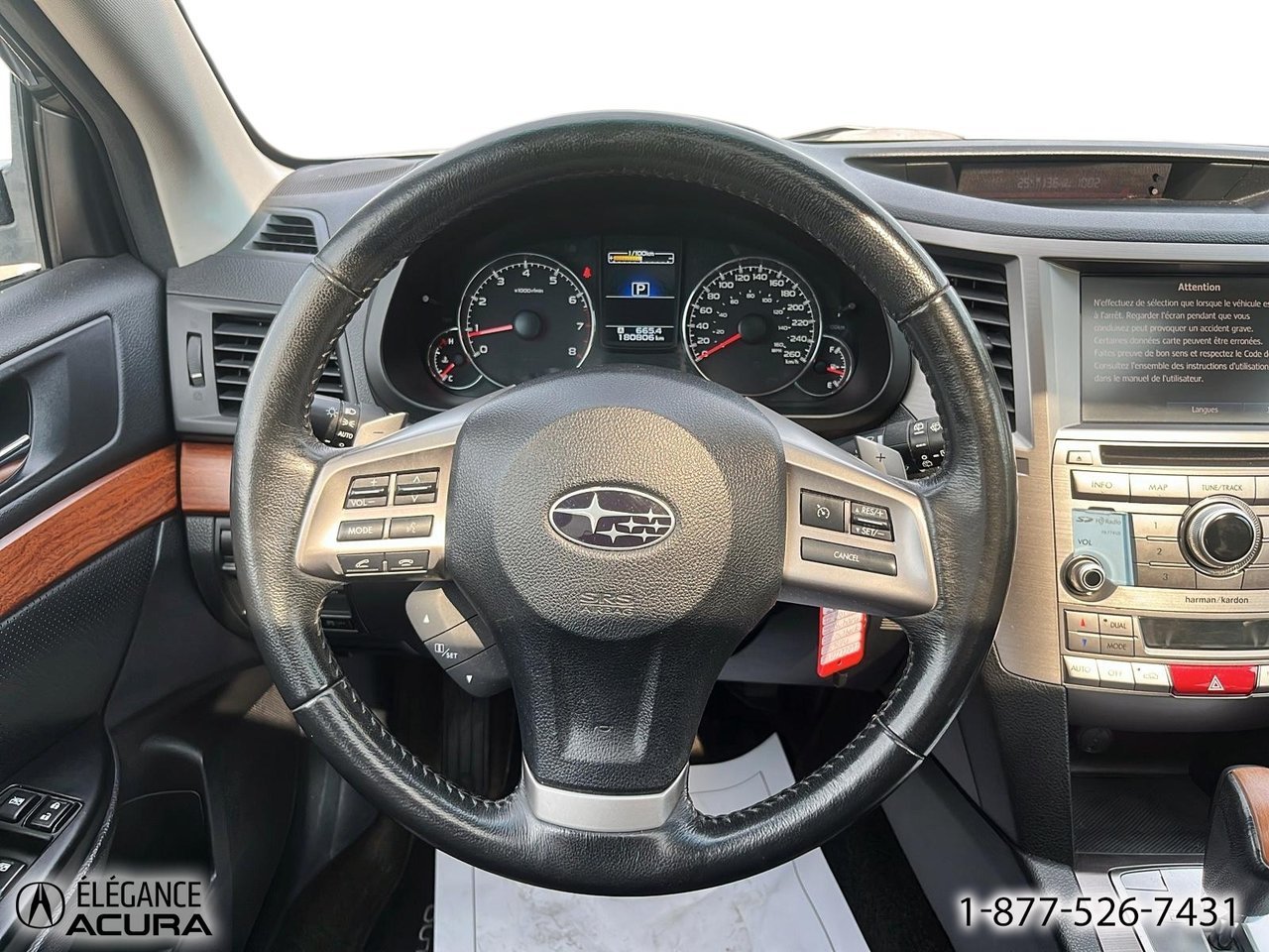 2013 Subaru Outback Familiale 5 portes, boîte automatique, 3.6R avec Groupe Limité | 26079A Green Granby - photo #16