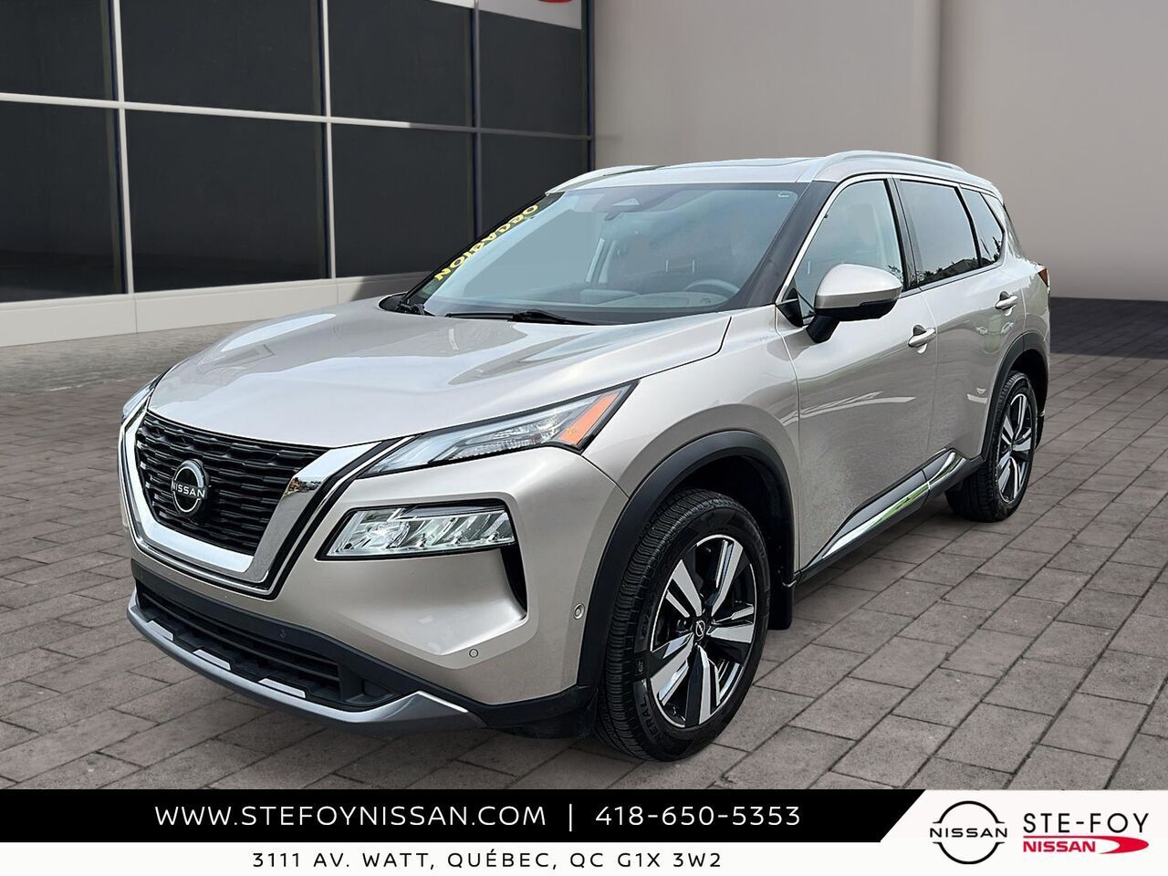 Silver 2023 Nissan Rogue SUV / Crossover All-Wheel Drive Continuously Variable Transmission