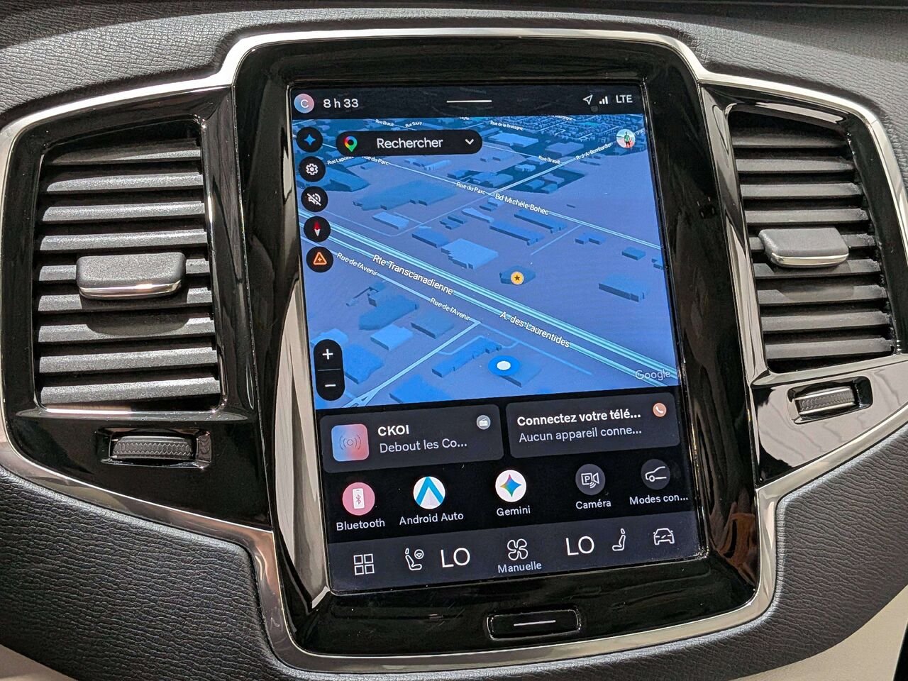 Volvo XC90 Recharge 2023 Bleu Val-David - photo #24