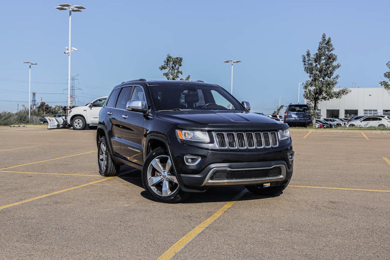 2016 Jeep Grand Cherokee 4WD 4dr Limited Black Sherwood Park - photo #1
