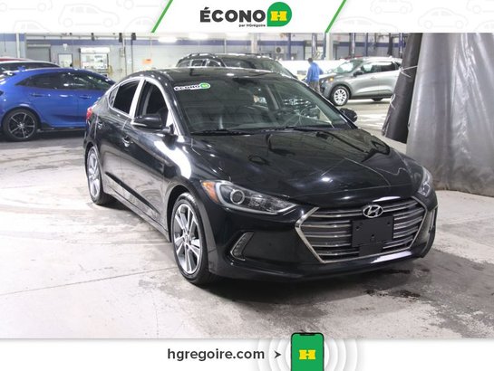2018 Hyundai Elantra GLS AUTO A/C TOIT CUIR MAGS Black
