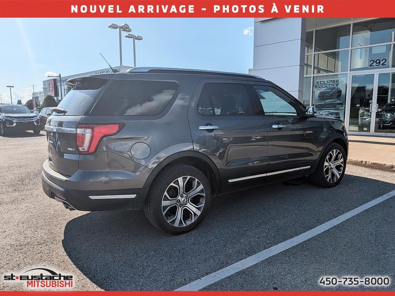 Ford Explorer 2019 Argent Saint-Eustache - photo #1