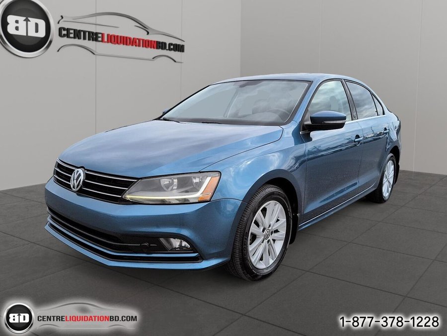 2017 Volkswagen Berline Jetta Édition Wolfsburg 1.4 TSI AUTO Blue