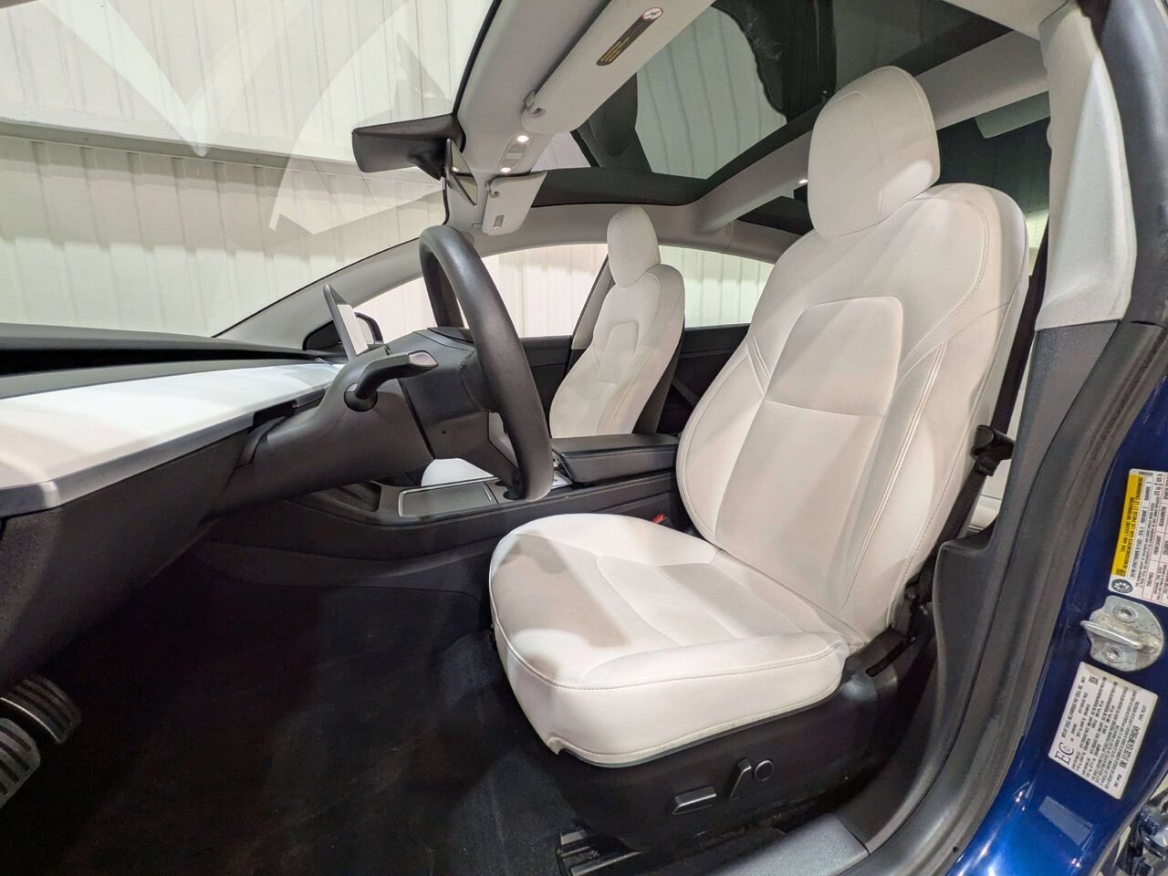 Tesla Model 3 2021 Bleu Val-David - photo #1
