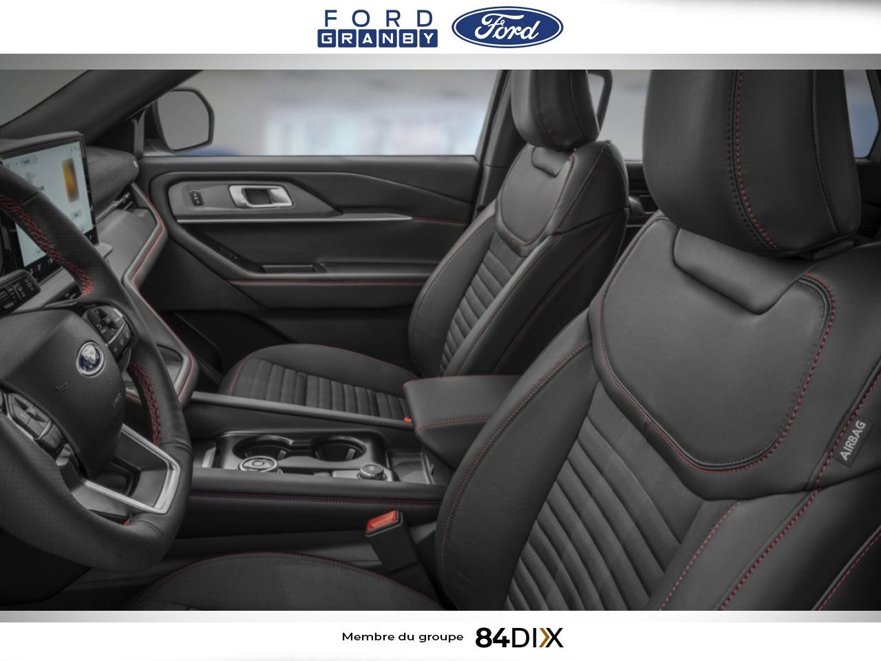 Ford Explorer 2026 Blanc astral métallisé trois couches Granby - photo #8