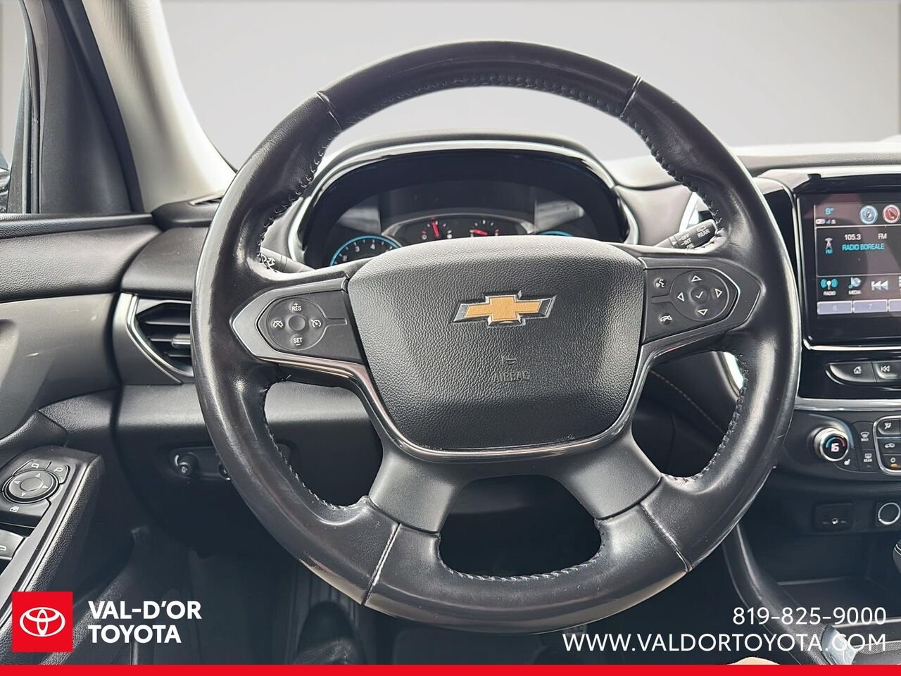 Chevrolet Traverse LT tissu 4 portes TI avec 1LT 2019 Noir Val-d'Or - photo #10