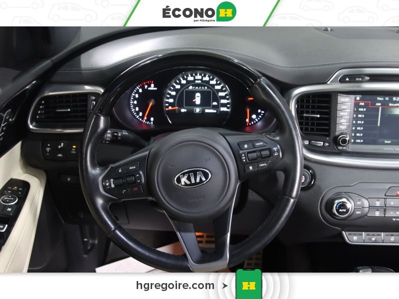 Kia Sorento 821931 | 3.3L SX AWD CUIR TOIT MAGS 7 PASSAGERS 2016 Blanc Laval - photo #20