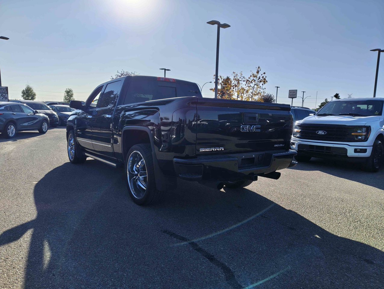 2017 GMC Sierra 1500 4WD Crew Cab 143.5 Denali Black Sherwood Park - photo #4