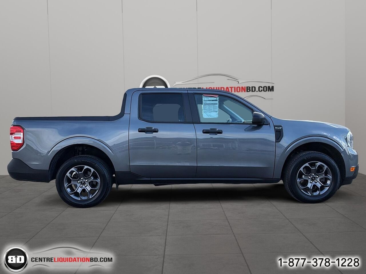 2022 Ford Maverick XLT TI SuperCrew | BD0413 Grey Granby - photo #3