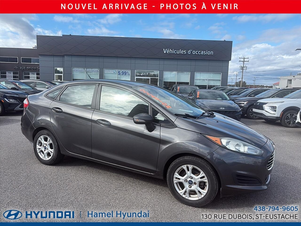 2015 Ford Fiesta Grey Saint-Eustache - photo #0