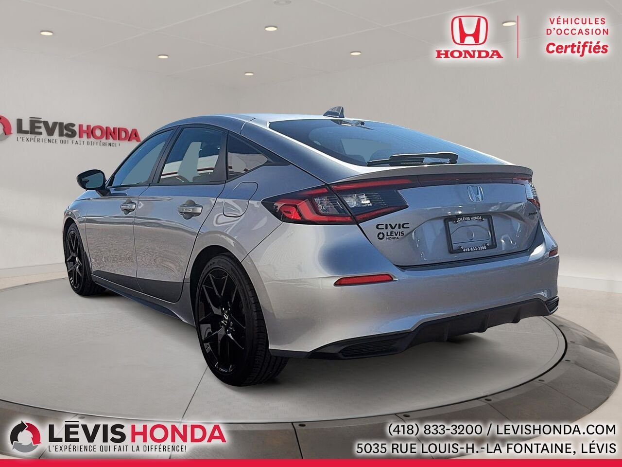2026 Honda Civic Hayon Sport Sport CVT Silver Lévis - photo #11