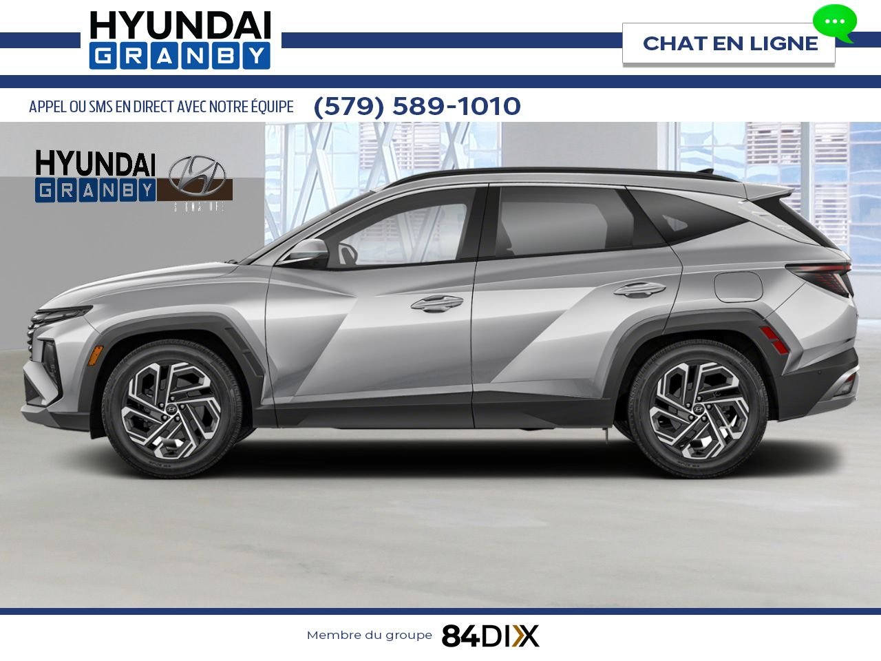 2026 HYUNDAI Tucson plug-in Hybrid Shimmering Silver Granby - photo #1