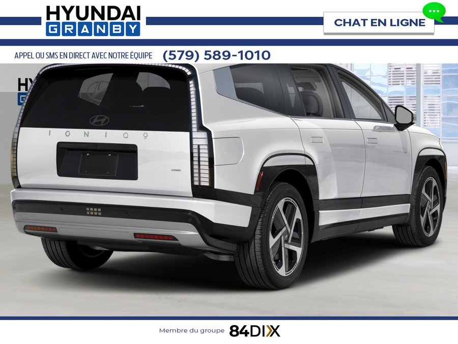 2026 HYUNDAI IONIQ 9 Preferred TI avec ensemble Luxury Serenity White